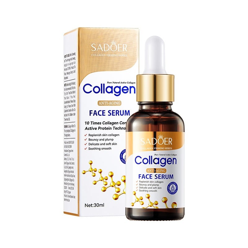 Sadoer Collagen Face Serum COLLAGEN BOOST ANTI-AGING SERUM öregedésgátló szérum 30ml