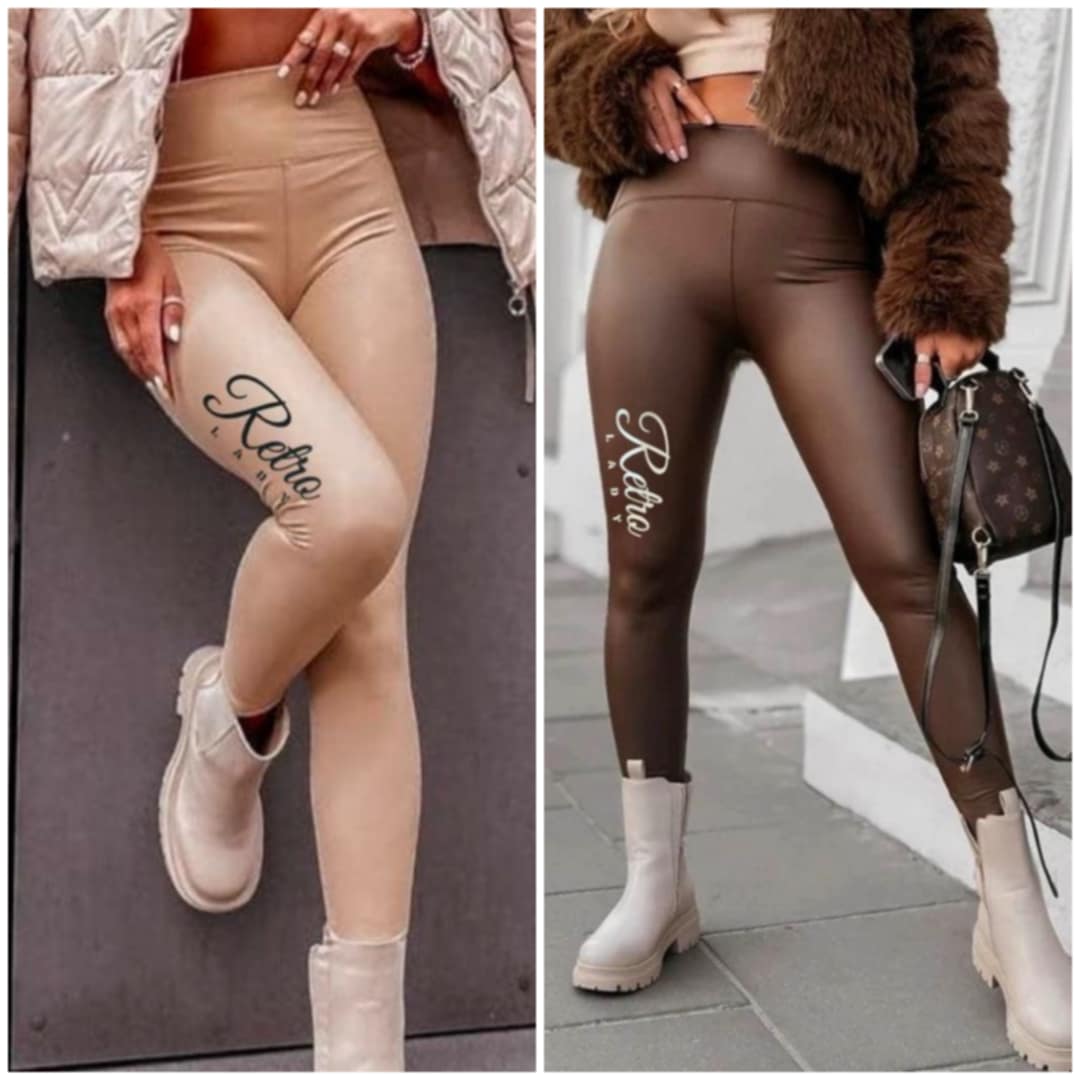 Bőr Hatású legging AKCIÓ